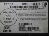 Recambio de centralita para ford fiesta (cb1) 1.6 tdci cat referencia OEM IAM 8M5T19C112DP 0567422 FOMOCO