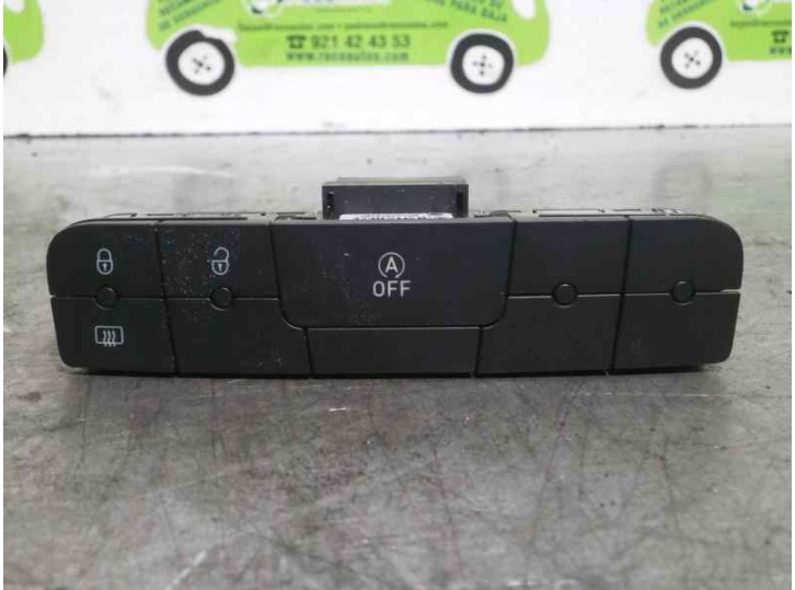 Recambio de botones salpicadero para seat ibiza iv (6j5, 6p1) 1.0 tsi referencia OEM IAM 6P0927137E 10111834 
