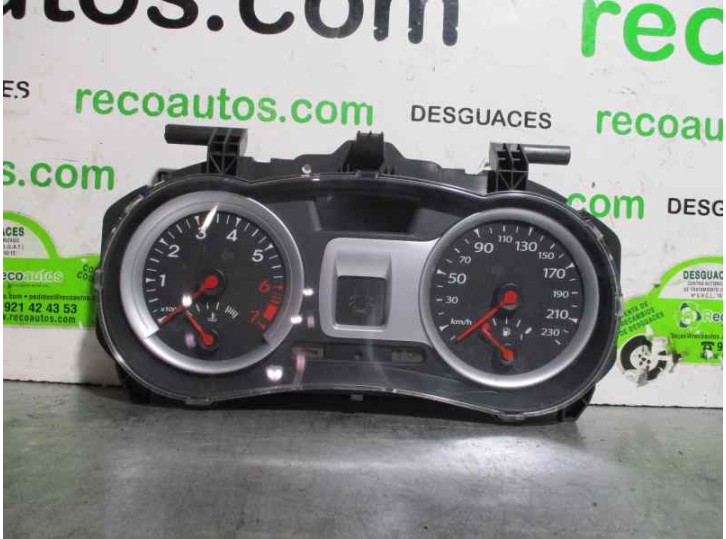 Recambio de cuadro instrumentos para renault clio iii 1.2 referencia OEM IAM 8201060291B 7DEC095772 