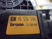 Recambio de elevalunas delantero derecho para opel tigra 1.4 16v referencia OEM IAM 90534566 6 PINES 3 PUERTAS