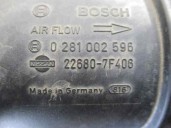 Recambio de caudalimetro para nissan terrano/terrano.ii (r20) 2.7 turbodiesel referencia OEM IAM 226807F406 0281002596 BOSCH