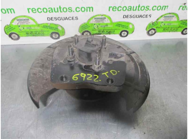 Recambio de mangueta trasera derecha para opel zafira a 2.0 dti referencia OEM IAM 