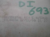 Recambio de faro antiniebla izquierdo para jeep gr.cherokee (wj/wg) 3.1 td cat referencia OEM IAM 55155137AB 55155137AB SYLVANIA