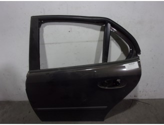 Recambio de puerta trasera izquierda para saab 9-3 berlina 2.0 referencia OEM IAM 12769492 NEGRA 4 PUERTAS