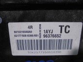 Replacement engine control unit (ECU) for Chevrolet Kalos 1.2 cat OEM IAM reference 96376652 