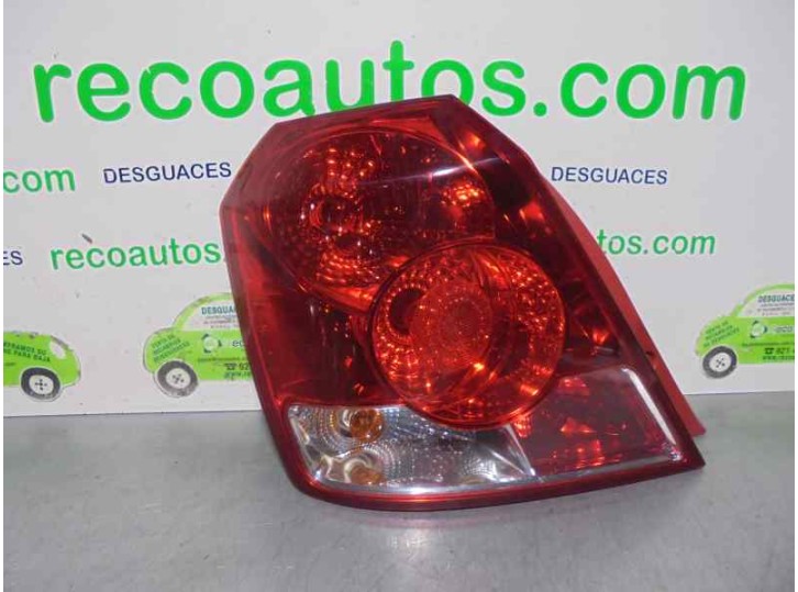Replacement rear left tail light for Chevrolet Kalos 1.2 CAT OEM IAM reference 96540268 3 DOORS