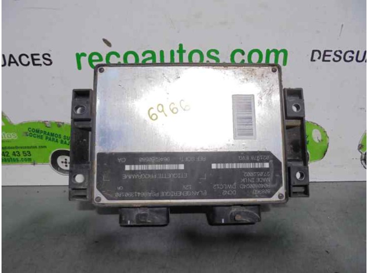 Replacement engine ECU for Citroën C-15 19D FAM TOP OEM IAM reference 9646260580 R04080024D LUCAS