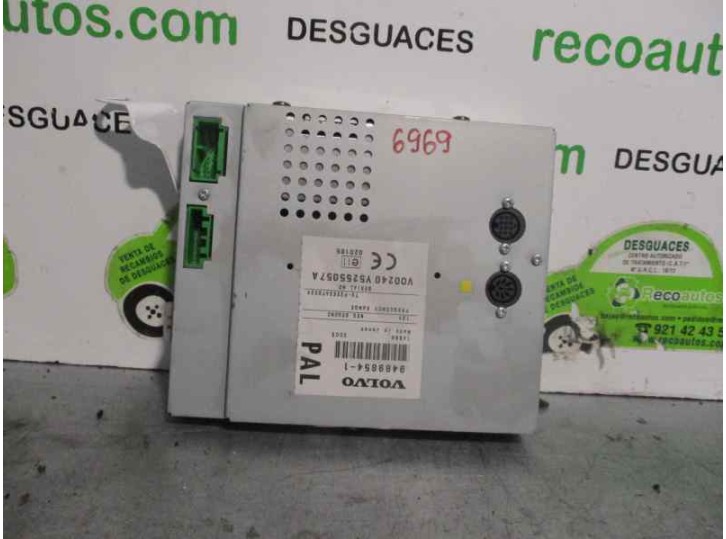 Recambio de sistema navegacion gps para volvo v70 familiar 2.3 20v turbo cat referencia OEM IAM 94898541 V00240Y5255057A 