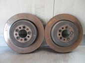 Recambio de disco freno delantero para jaguar xj 4.2 v8 32v cat referencia OEM IAM C2C8354 3503HAA BREMBO