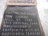 Recambio de cinturon seguridad delantero izquierdo para jaguar xj 4.2 v8 32v cat referencia OEM IAM 2W93F611B09 33046452 4 PUERT