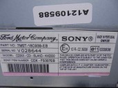 Replacement audio system / CD radio for Ford Focus sedan (cap) 1.8 TDCi turbodiesel cat OEM IAM reference 7M5T18C939EB 