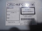 Replacement audio system / CD radio for Ford Focus sedan (cap) 1.8 TDCi turbodiesel cat OEM IAM reference 7M5T18C939EB 