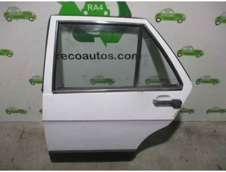 Recambio de puerta trasera izquierda para fiat regata berlina 1.3 referencia OEM IAM  BLANCA 4 PUERTAS