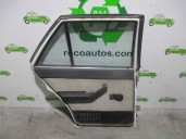 Replacement rear left door for Fiat Regata berlina 1.3 OEM IAM reference WHITE 4 DOORS