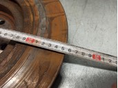 Recambio de disco freno delantero para nissan 370 z (z34) 3.7 v6 cat referencia OEM IAM 40206JL00B  