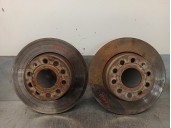 Recambio de disco freno trasero para audi a3 (8v) 2.0 16v tdi referencia OEM IAM 1K0615601AA 