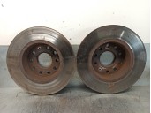 Recambio de disco freno trasero para audi a3 (8v) 2.0 16v tdi referencia OEM IAM 1K0615601AA 