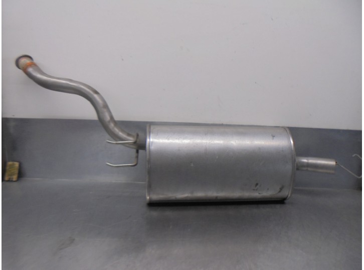 Recambio de tubo escape trasero para renault rapid/express (f40) referencia OEM IAM RN557 RN.557 DURAMAS
