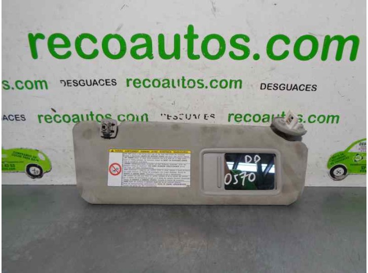 Recambio de parasol derecho para lexus ls (usf4/uvf4) 460 referencia OEM IAM 