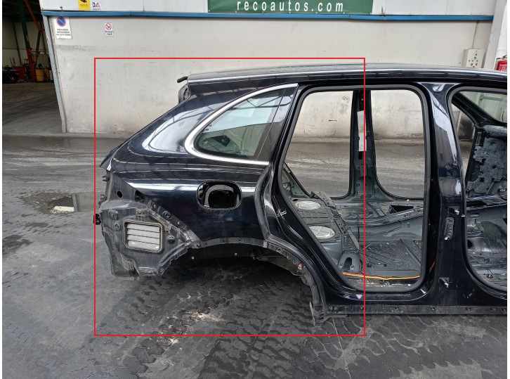 Recambio de aleta trasera derecha para porsche cayenne (92a) 3.0 diesel referencia OEM IAM 95850398600 95850398600 