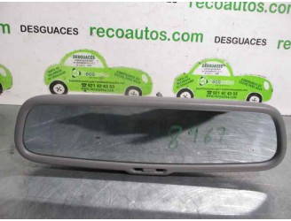 Recambio de espejo interior para volkswagen touareg (7la) 5.0 v10 tdi cat (ayh) referencia OEM IAM 7L6857511B  