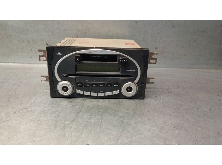 Recambio de sistema audio / radio cd para kia cerato 2.0 turbodiesel cat referencia OEM IAM D4EA D4EA 