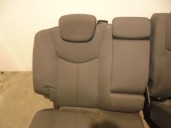 Recambio de asientos traseros para ssangyong kyron 200 xdi limited referencia OEM IAM 4027854 TELA GRIS 5 PUERTAS