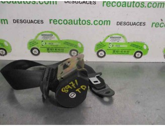 Recambio de cinturon seguridad trasero derecho para peugeot 206 berlina xr referencia OEM IAM 96251093XX  5 PUERTAS