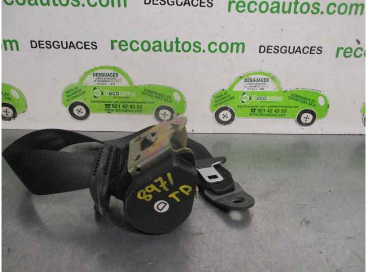 Recambio de cinturon seguridad trasero derecho para peugeot 206 berlina xr referencia OEM IAM 96251093XX  5 PUERTAS