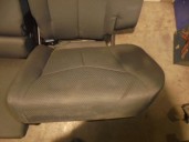 Recambio de asientos traseros para ssangyong kyron 200 xdi limited referencia OEM IAM 4027854 TELA GRIS 5 PUERTAS