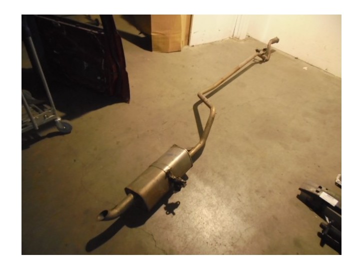 Recambio de tubo escape completo para peugeot 3008 referencia OEM IAM 4027895 PSA3189 