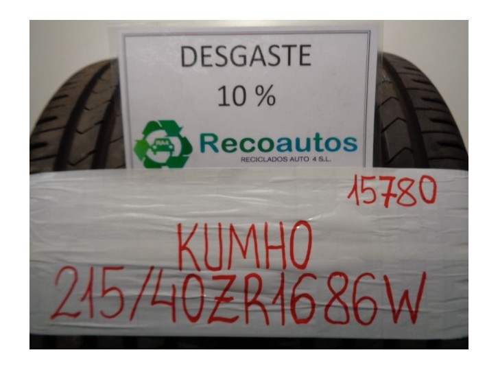 Replacement Kumho tyre for Seat Ibiza (6L1) Cool OEM IAM reference 21540R1686W KUMHO ECSTA HS51