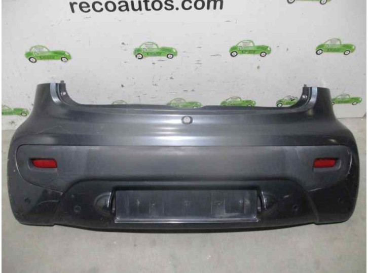 Recambio de paragolpes trasero para peugeot 107 1.0 cat (384f) referencia OEM IAM GRIS OSCURO 5 PUERTAS