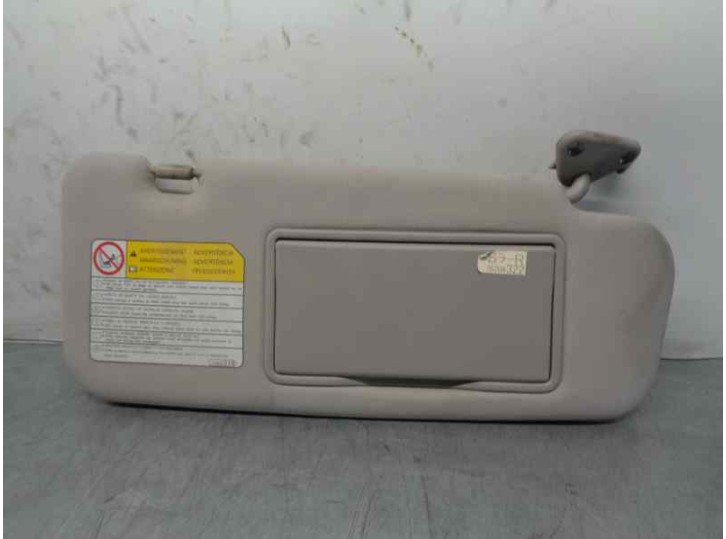 Replacement right sun visor for Mitsubishi Grandis (NA0W) 2.0 DI-D CAT OEM IAM reference 