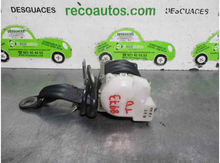 Recambio de cinturon seguridad trasero derecho para peugeot 107 1.0 cat (384f) referencia OEM IAM 7P1200 