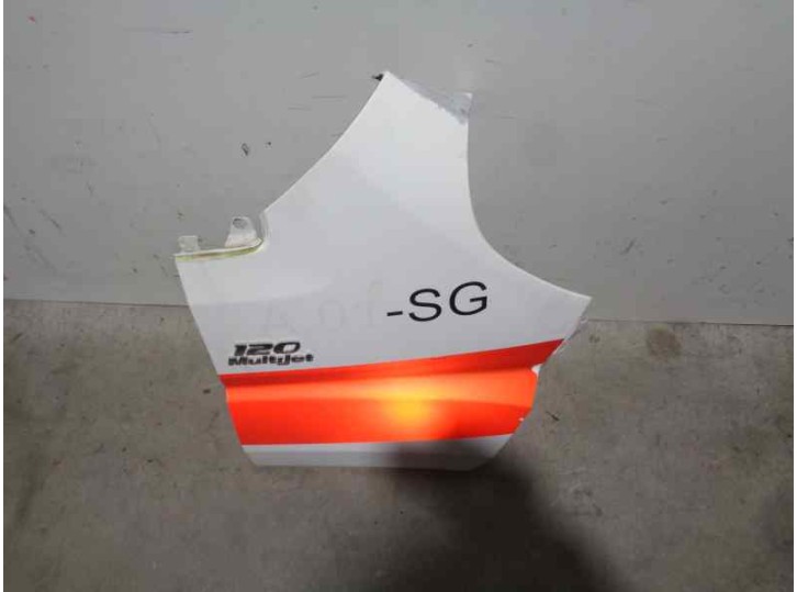 Recambio de aleta delantera derecha para fiat ducato caja cerrada 33 (06.2006 =>) 2.3 jtd cat referencia OEM IAM 1372144080 BLAN