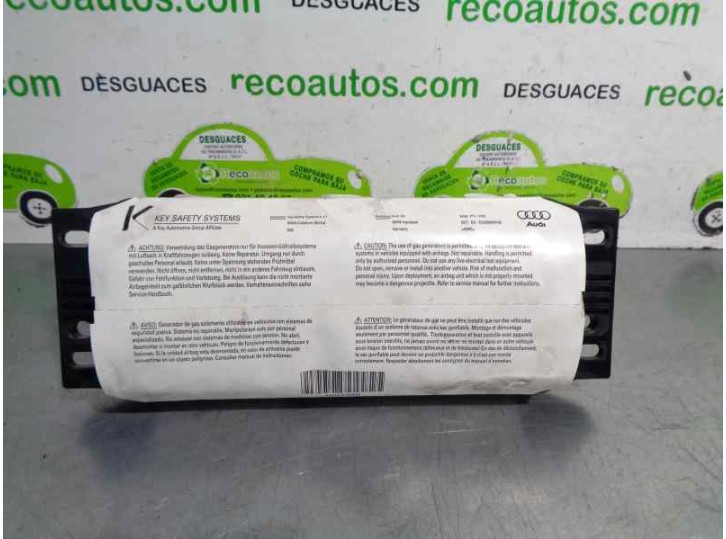Recambio de airbag delantero derecho para audi q7 (4l) 3.0 tdi referencia OEM IAM 4L0880204D 