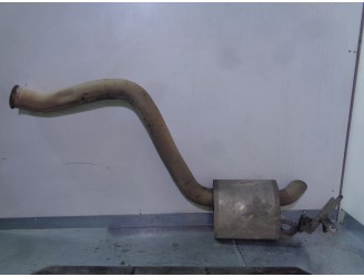 Recambio de tubo escape trasero para mercedes-benz clase c (w205) familiar 2.1 cdi cat referencia OEM IAM A2054911701 A205490692