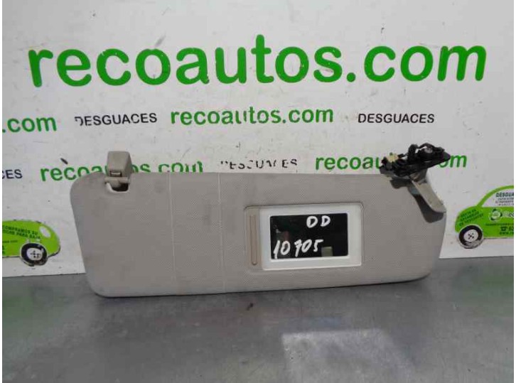 Recambio de parasol derecho para audi q7 (4l) 3.0 tdi referencia OEM IAM 4L0857552AGFKZ  