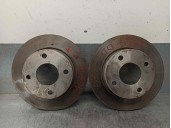 Recambio de disco freno delantero para ford fiesta berlina 1.25 16v cat referencia OEM IAM 1112542  