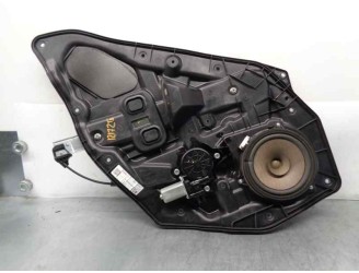 Replacement rear right window regulator for Mazda 2 Lim. (DE) 1.5 16V CAT OEM IAM reference D65172590A 2 PINS 5 DOORS