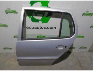 Recambio de puerta trasera izquierda para volkswagen polo berlina (6n2) 1.4 16v referencia OEM IAM 6N4833055C GRIS 5 PUERTAS