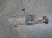 Recambio de tubo escape trasero para mazda 2 lim. (de) 1.5 16v cat referencia OEM IAM ZJ23 7H23 