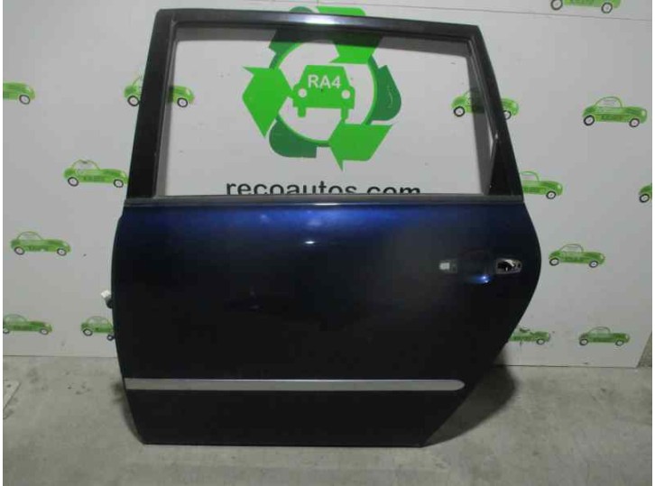 Recambio de puerta trasera izquierda para toyota avensis verso (m20) 1998 referencia OEM IAM 6700444060 AZUL 5 PUERTAS