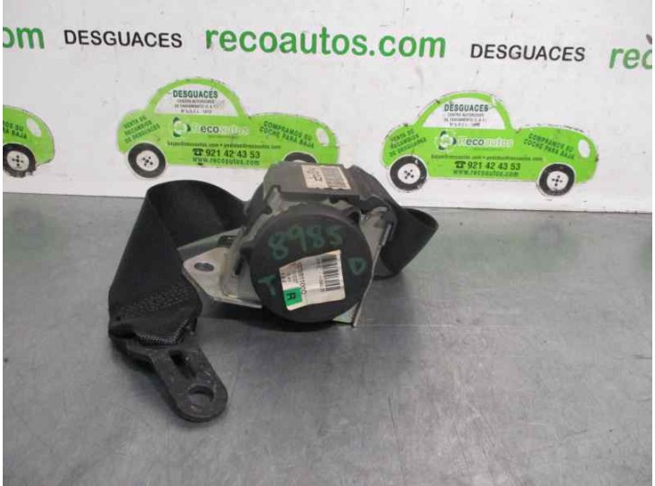 Recambio de cinturon seguridad trasero derecho para bmw serie 1 berlina (e81/e87) 2.0 turbodiesel cat referencia OEM IAM 6070511