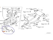 Recambio de soporte cambio para nissan 370 z (z34) 3.7 v6 cat referencia OEM IAM 20711AF40A 