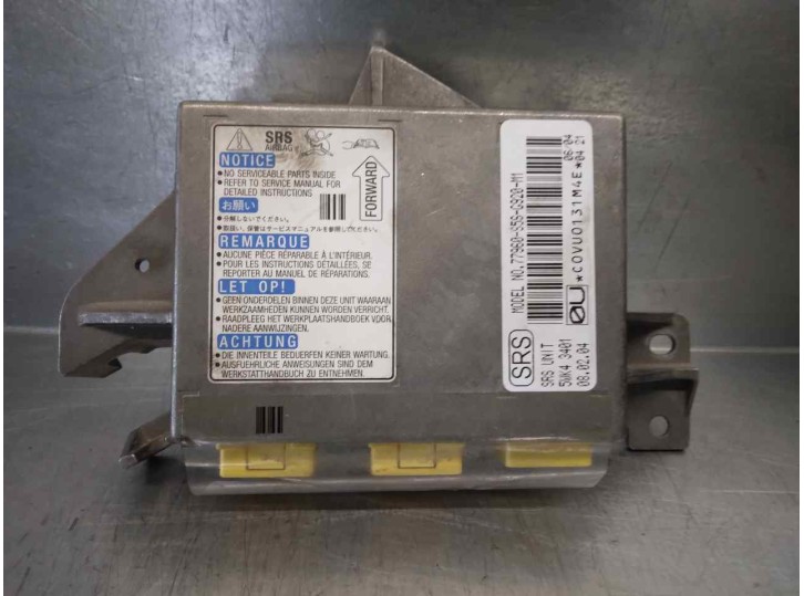 Recambio de centralita airbag para honda civic berlina 3 (ep1/2) 1.4i ls referencia OEM IAM 77960S5SG920M1 5WK43401 SIEMENS