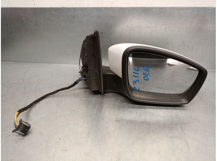 Recambio de retrovisor derecho para skoda rapid (nh3, nk3, nk6) 1.6 tdi referencia OEM IAM 5JB857408K 5JB857508 
