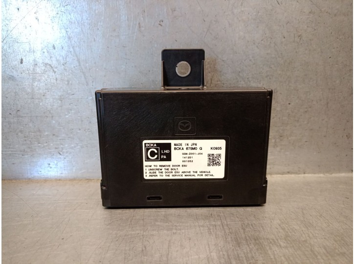 Recambio de modulo confort para mazda 3 hatchback (bp) 2.0 skyactiv-g m hybrid referencia OEM IAM BCKA675M0G 
