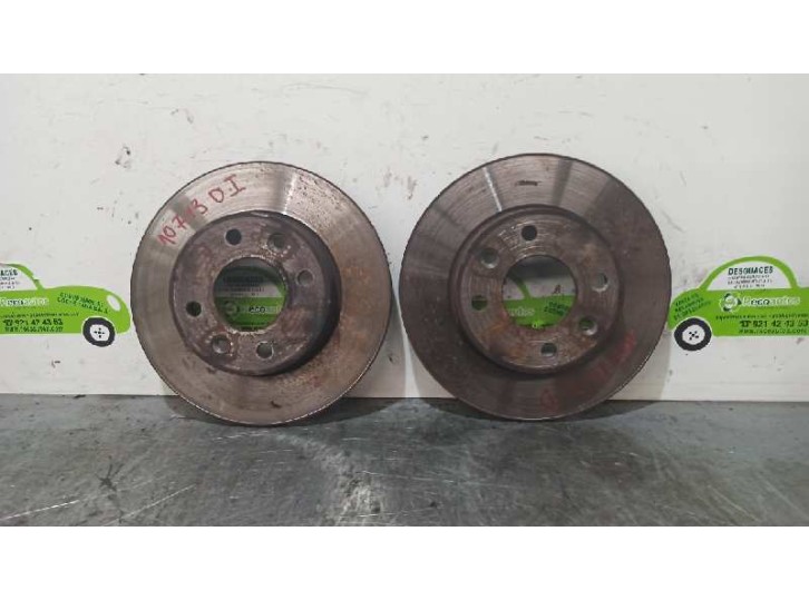 Recambio de disco freno trasero para renault clio ii fase i (b/cbo) 1.4 referencia OEM IAM 